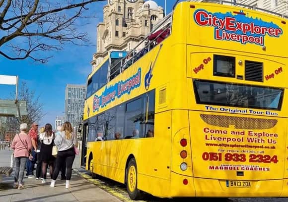 open top bus tour liverpool