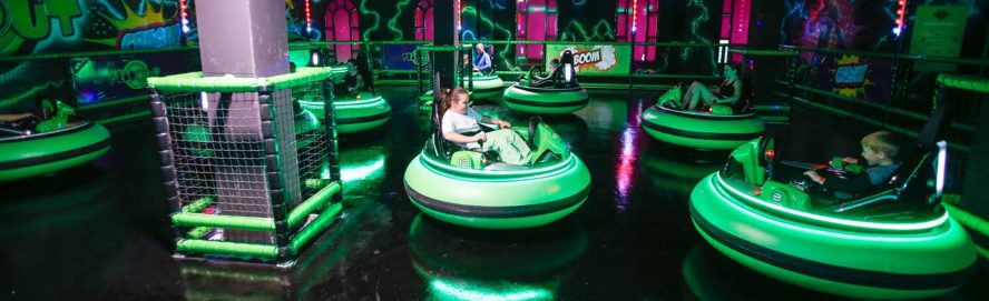 Flip Out Adventure Park in Clayton Square, Liverpool