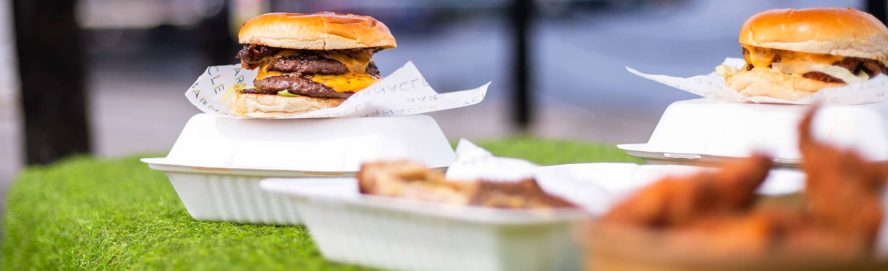 Burgers by the Barnacle restaurant in Liverpool.