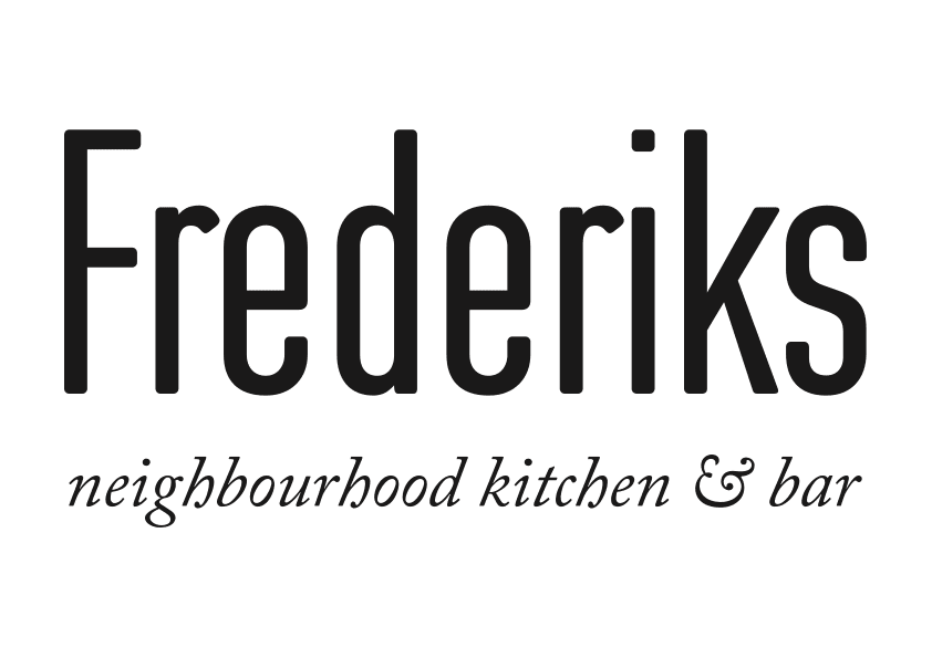 Logo for the Frederiks Kitchen & Bar in Liverpool.